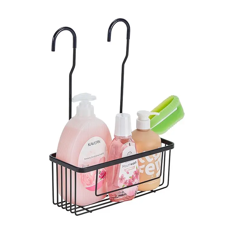High-Quality Bathroom Organizer Hanging Over the Faucet Shower Caddy Shelf Basket Factory, Supplier