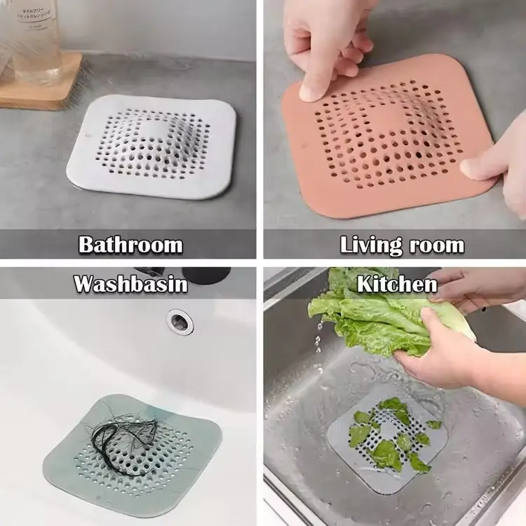 China Bathroom Washbasin Drain Protector Hair Catcher Sink Plug Factories, Supplier