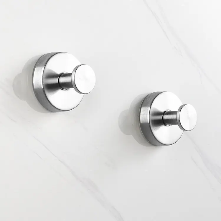 Wholesale Bathroom thickened stainless steel suction hook seamless hook Manufacturers, Factories