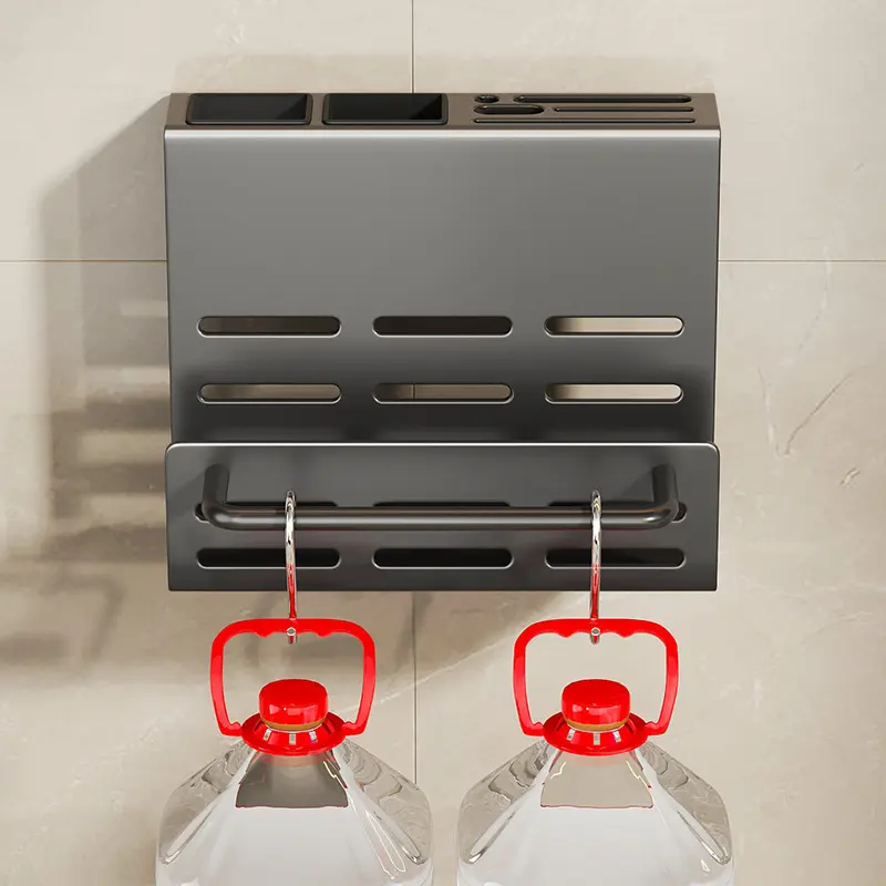 Wholesale Multifunctional Kitchen Wall Storage Rack Knife Stand Storage Rack Manufacturers, Factory