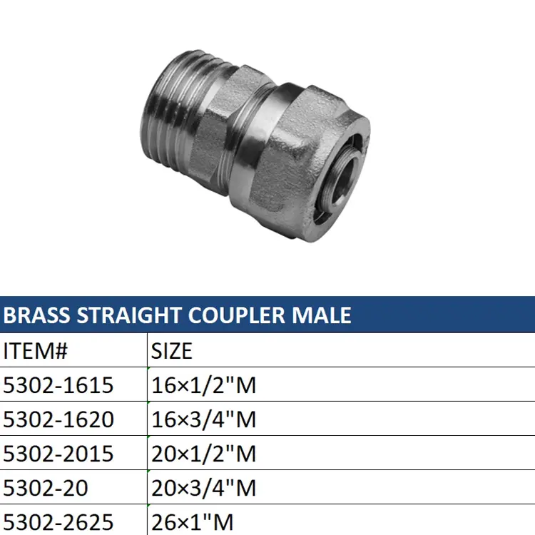 High-Quality High - Quality Brass Straight Female Coupler: Reliable Pipe Connection Solution Manufacturers, Factory