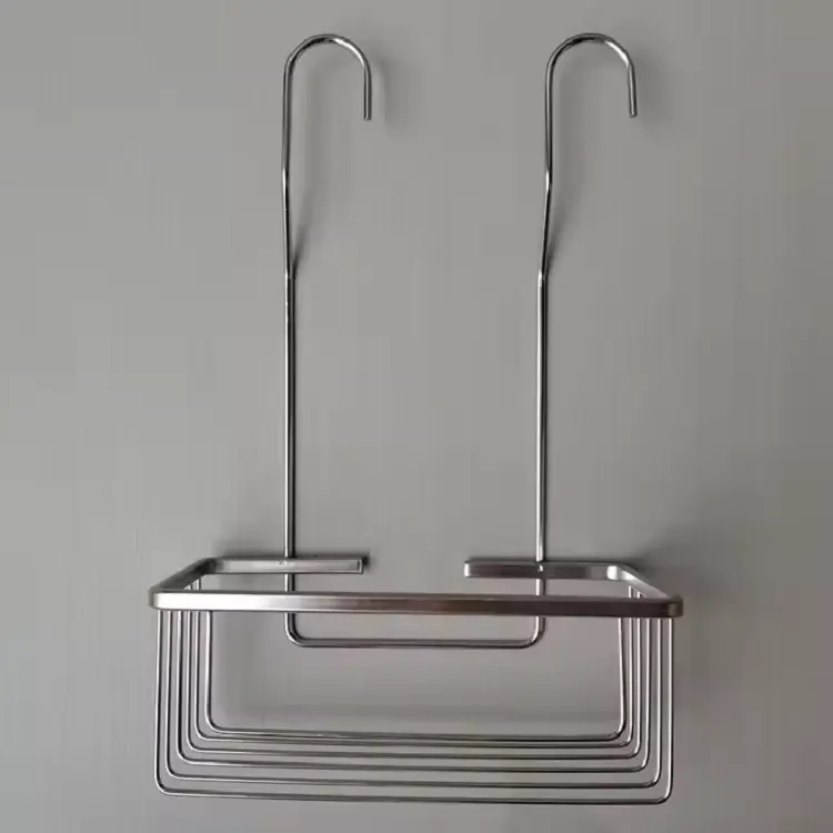 High-Quality Bathroom Organizer Hanging Over the Faucet Shower Caddy Shelf Basket Factory, Supplier