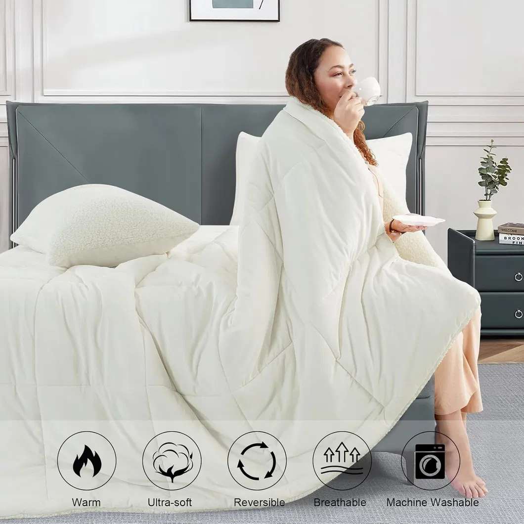 Reversible Sherpa Blanket