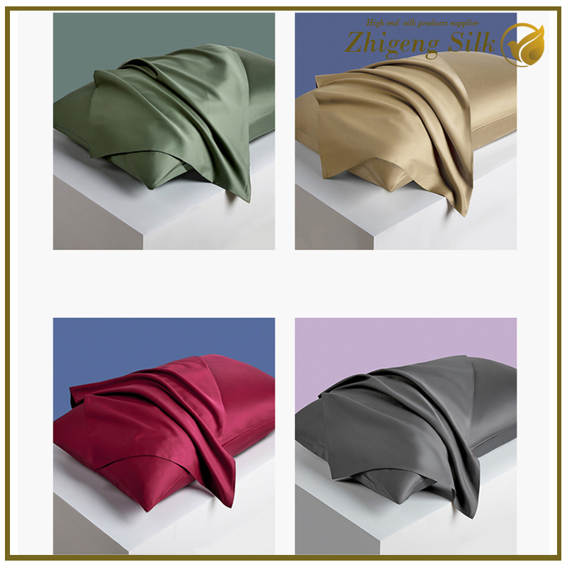 Custom 100% Silk Pillowcase Mulberry Silk Pillowcase