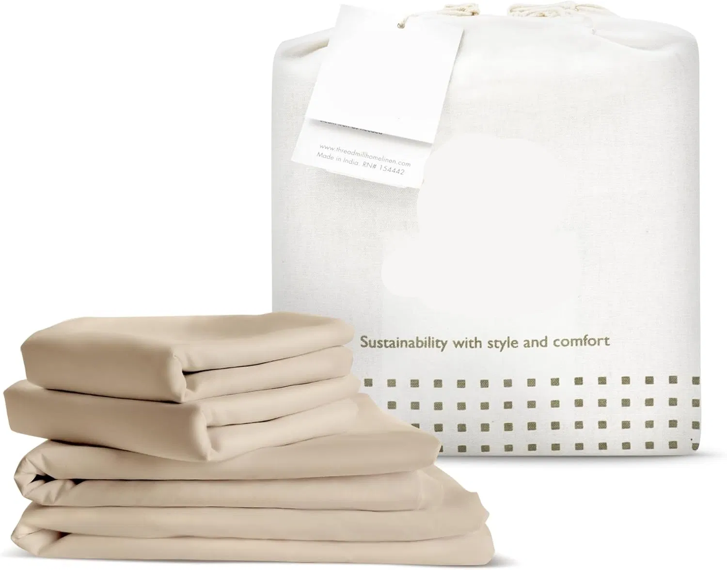 Luxurious 4 Piece Bamboo Cooling Bed Sheets Set for Full Size