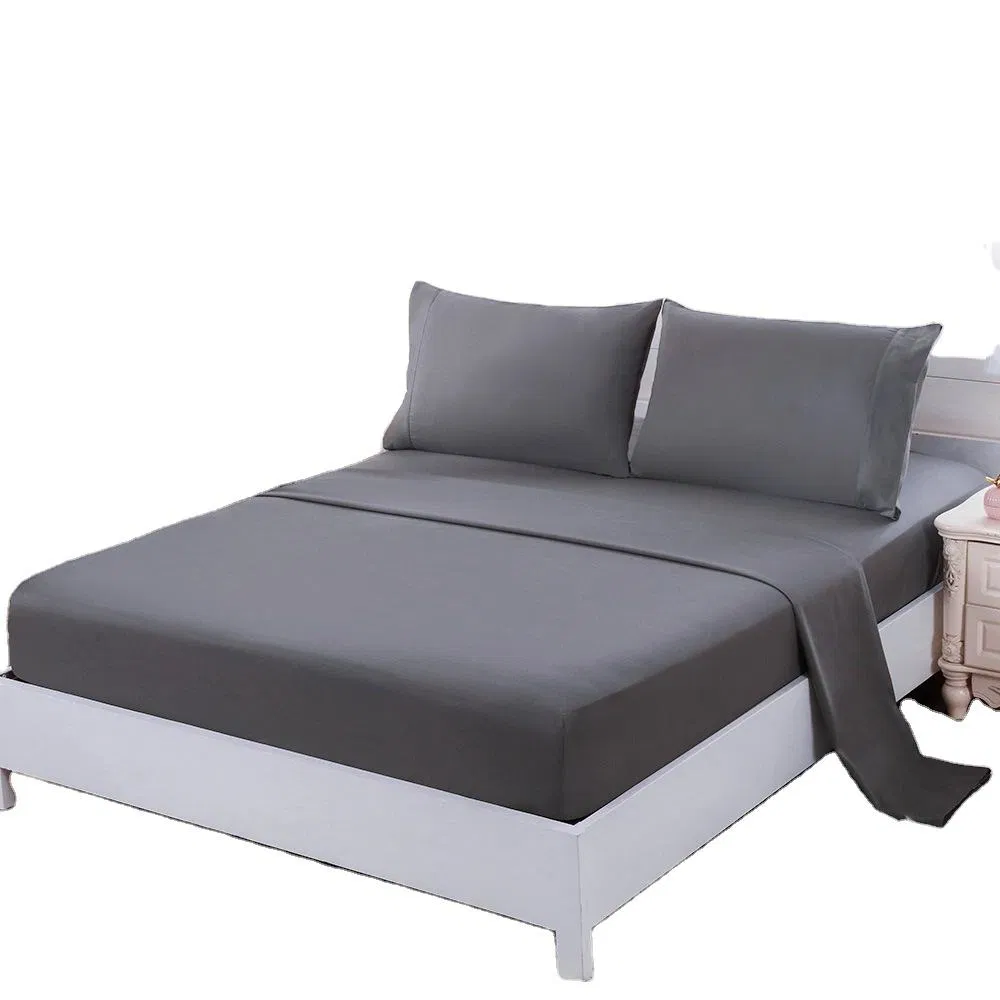 Custom Luxury Hotel Duvet Quilt Cover Bedding Set Microfiber Bedsheets