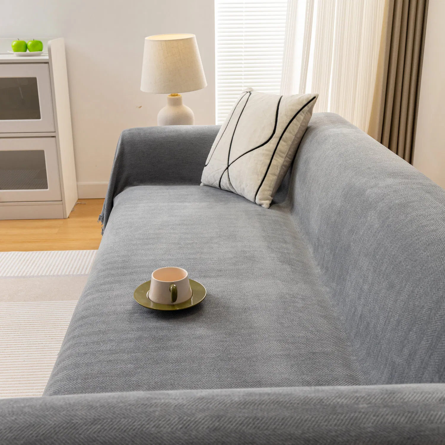 Four Season Office and Home Universal Anti Cat Scratch Sofa Polyester Blanket