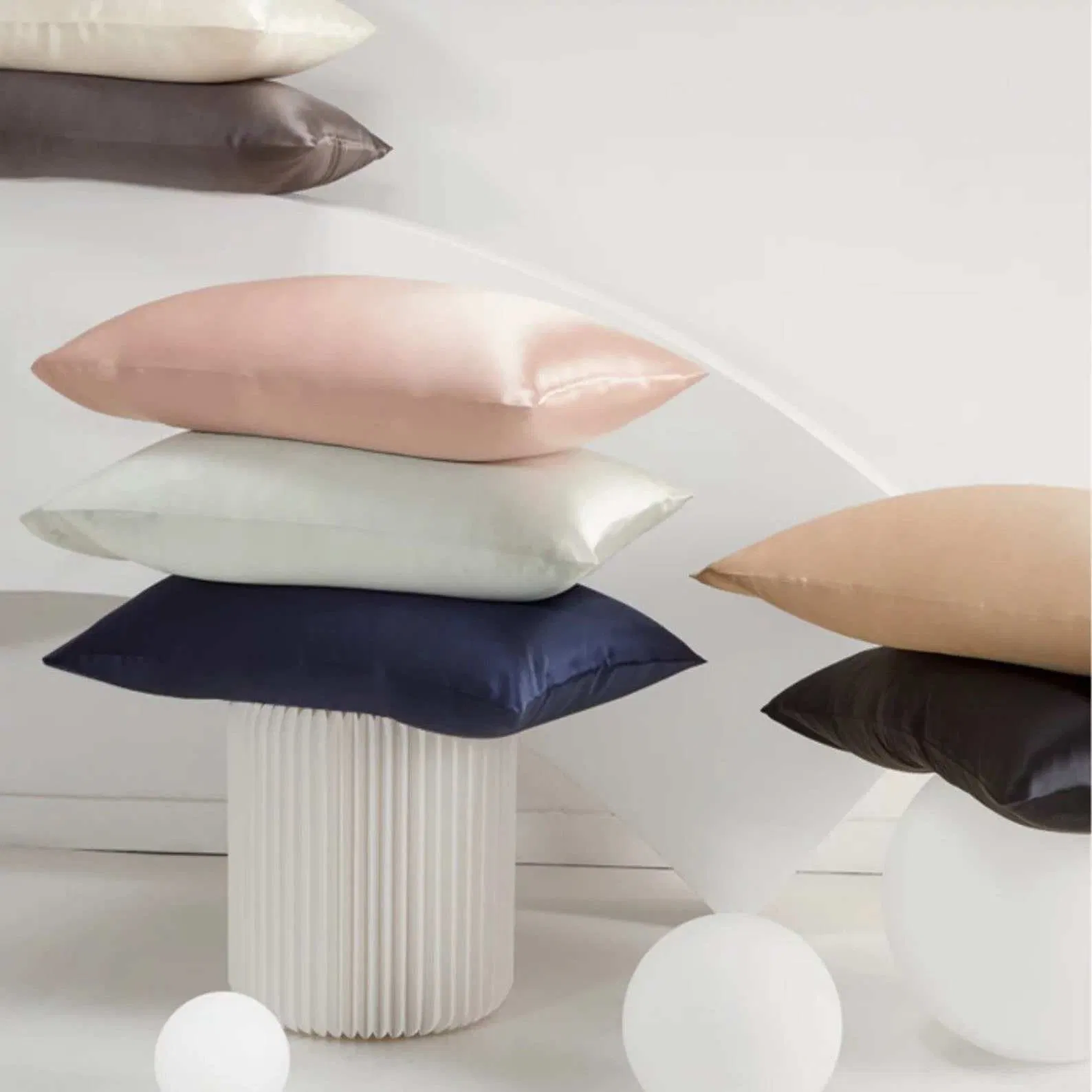 100% Mulberry Silk Pillow Cover Luxury Silk Pillow Case for Hair