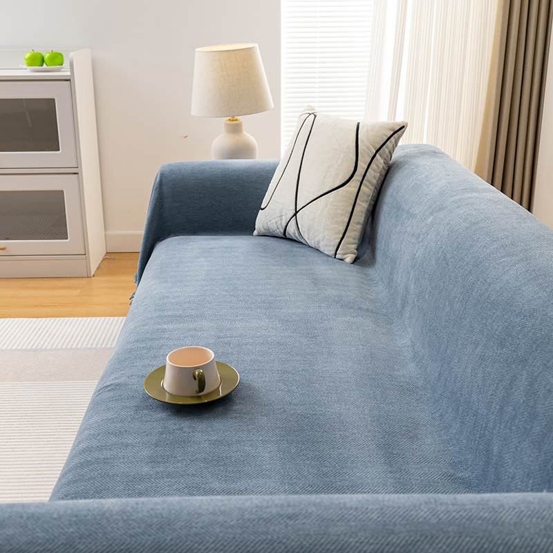 Cozy Decorative Knitted Flannel Fleece Blanket for Sofa