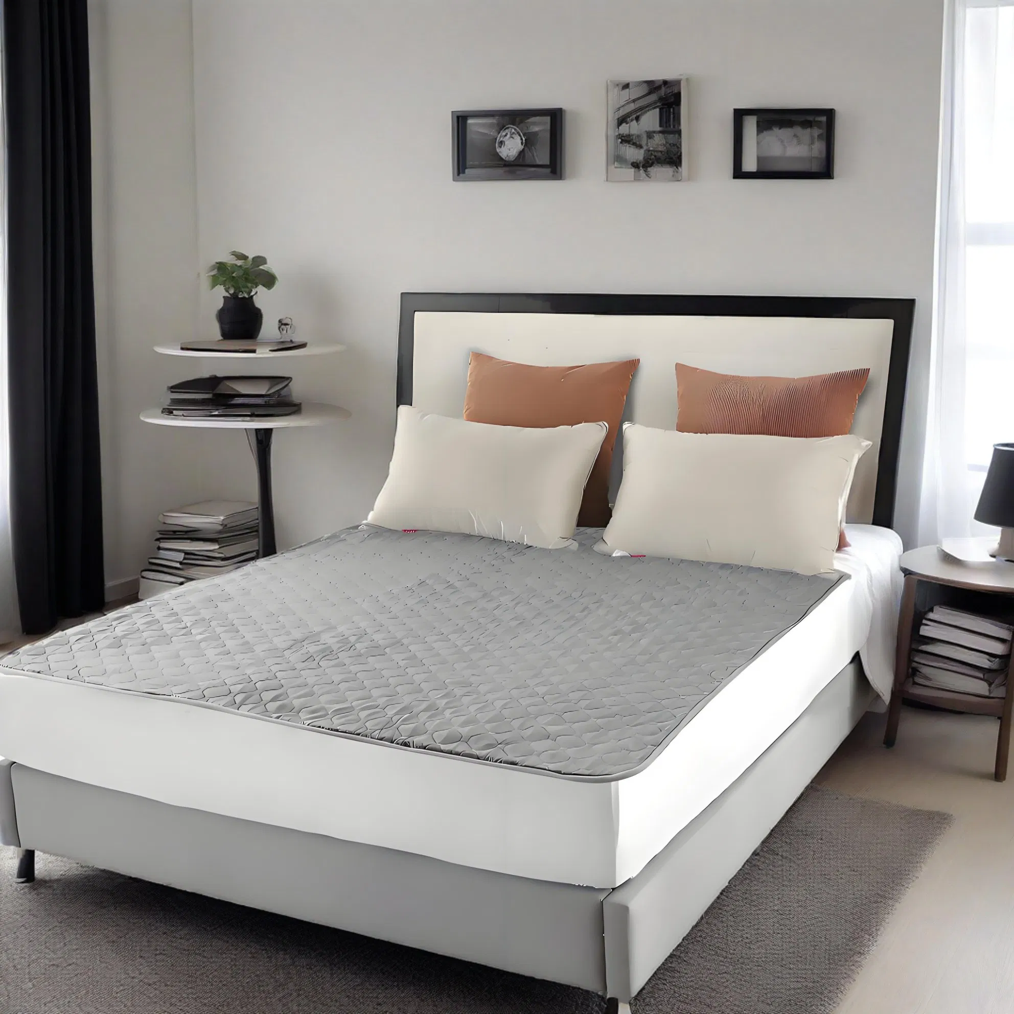 King -Size Mattress Temperature Adjustment Electric Water Infrared Sauna Heated Blanket OEM