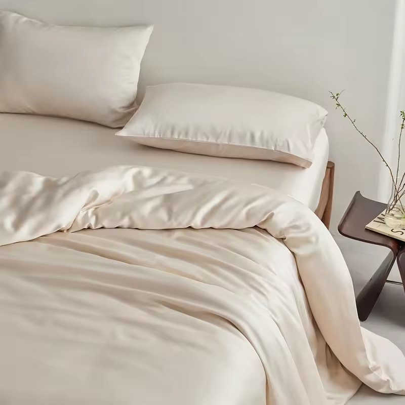 Wholesale OEM 100% Bamboo Bed Sheet Cooling Sheets California King Queen