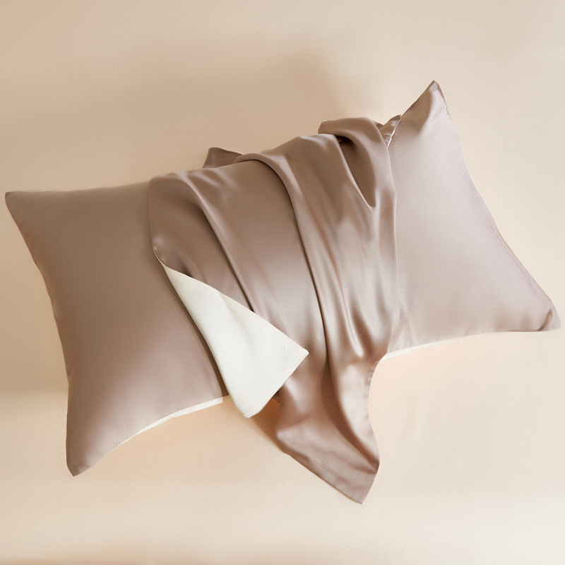 Hot Selling a-Class Lyocell Tencel Silky Pillow Case Ice Silk Cool Pillow Cover Solid Color Smoothy Bedding Envelop Pillowcase