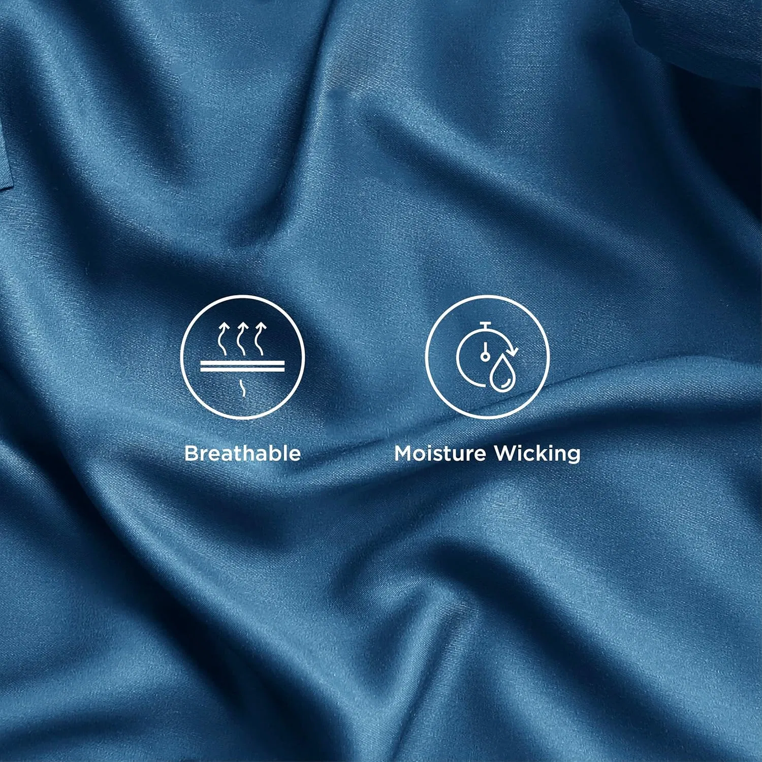 Luxury Bamboo Sheets - Cooling &amp; Breathable, Silky Soft