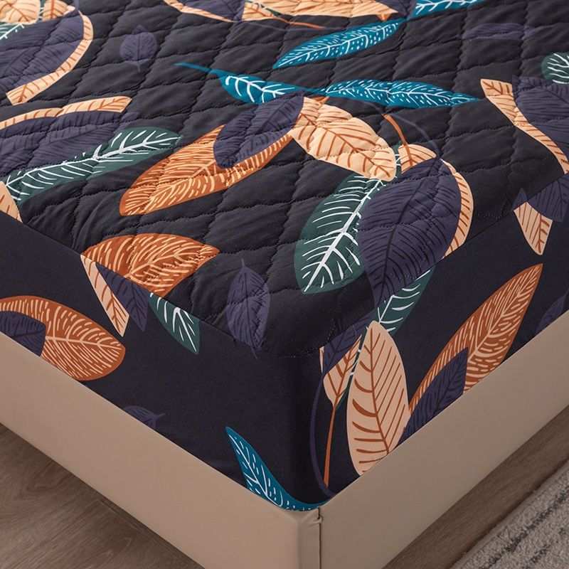 Wholesale OEM/ODM Home Textile Luxury Printed Microfiber Fabric Blue White Flowers 3/7 PCS Duvet Cover Bed Sheet Set Full/Queen/King Printing Sabanas Bedding