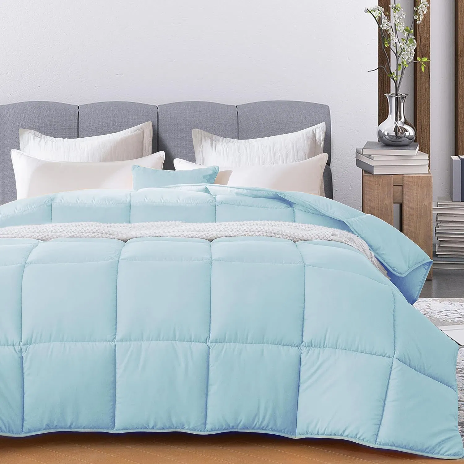 Home Textile Bedding Microfiber Duvet Down Alternative Microfiber Comforter Set Quilt Cover Home Duvet
