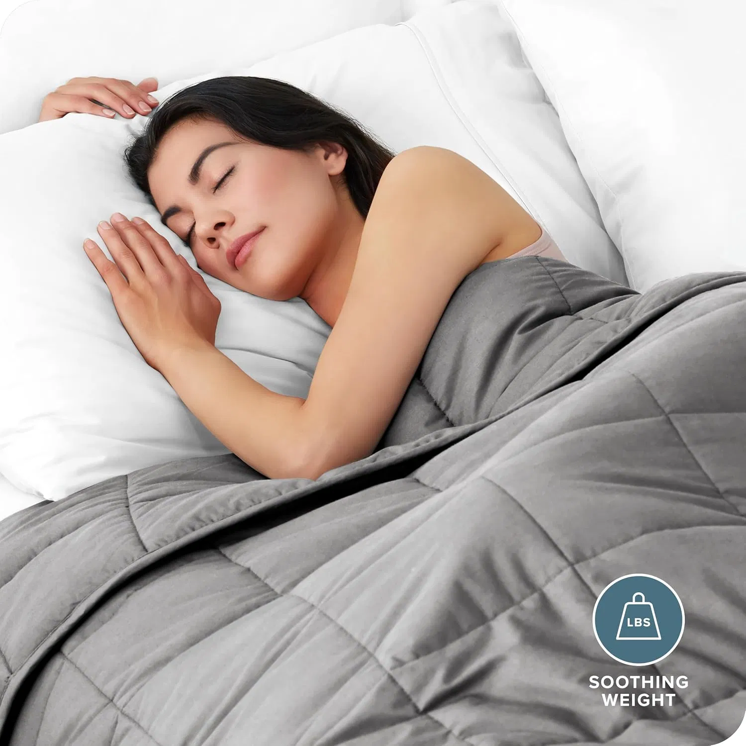 Luxurious Heavyweight All-Natural Weighted Blanket for Ultimate Comfort