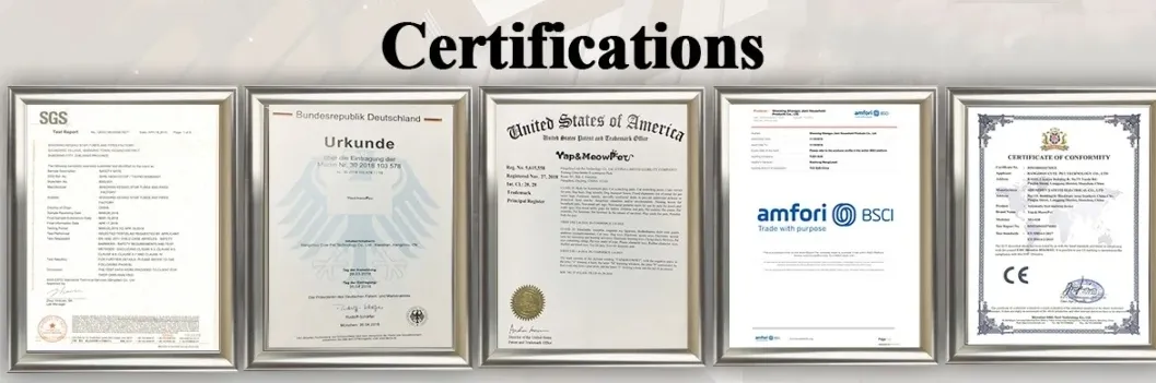 Certifications