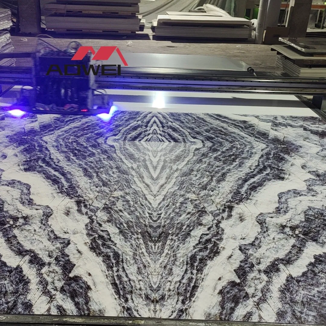 Premium 1220X2440mm PVC Marble Sheet with Bamboo Charcoal Fiber