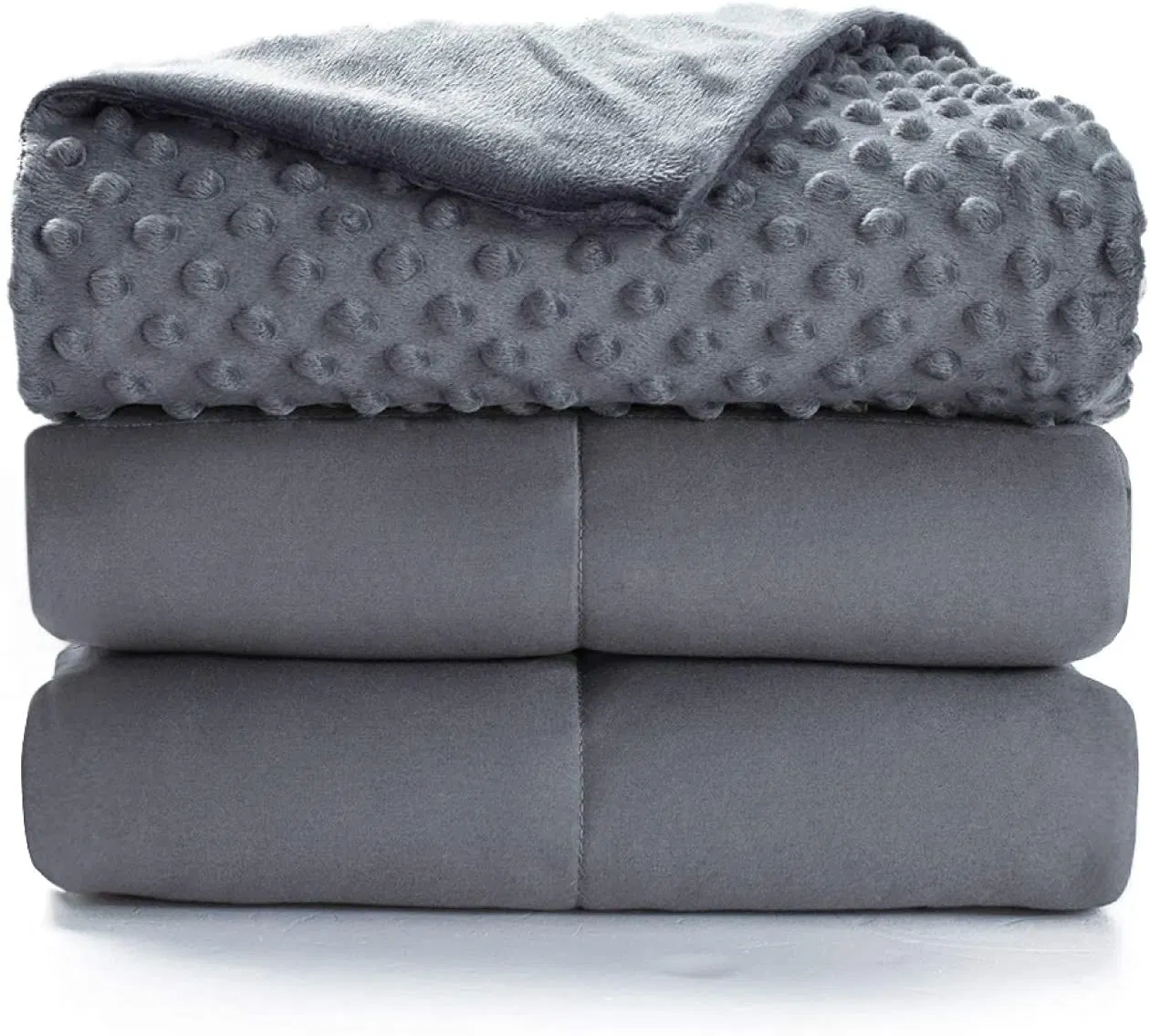 Basic Customization Certified Cotton Material with Premium Heavy Glass Beads Weighted Blanket, Gravity Blanket