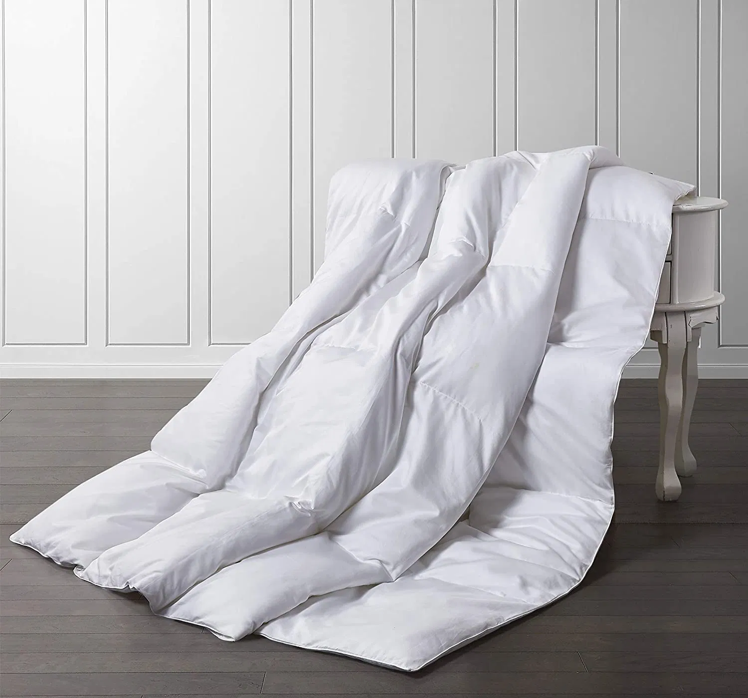 All Season Bamboo Viscose Fiber + Down Alternative Polyester Microfiber Duvet Insert