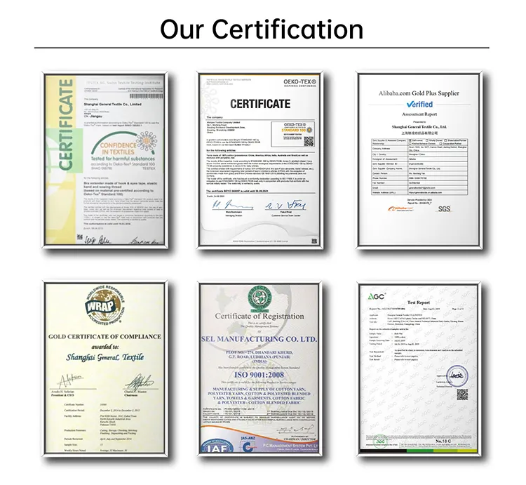 Certifications