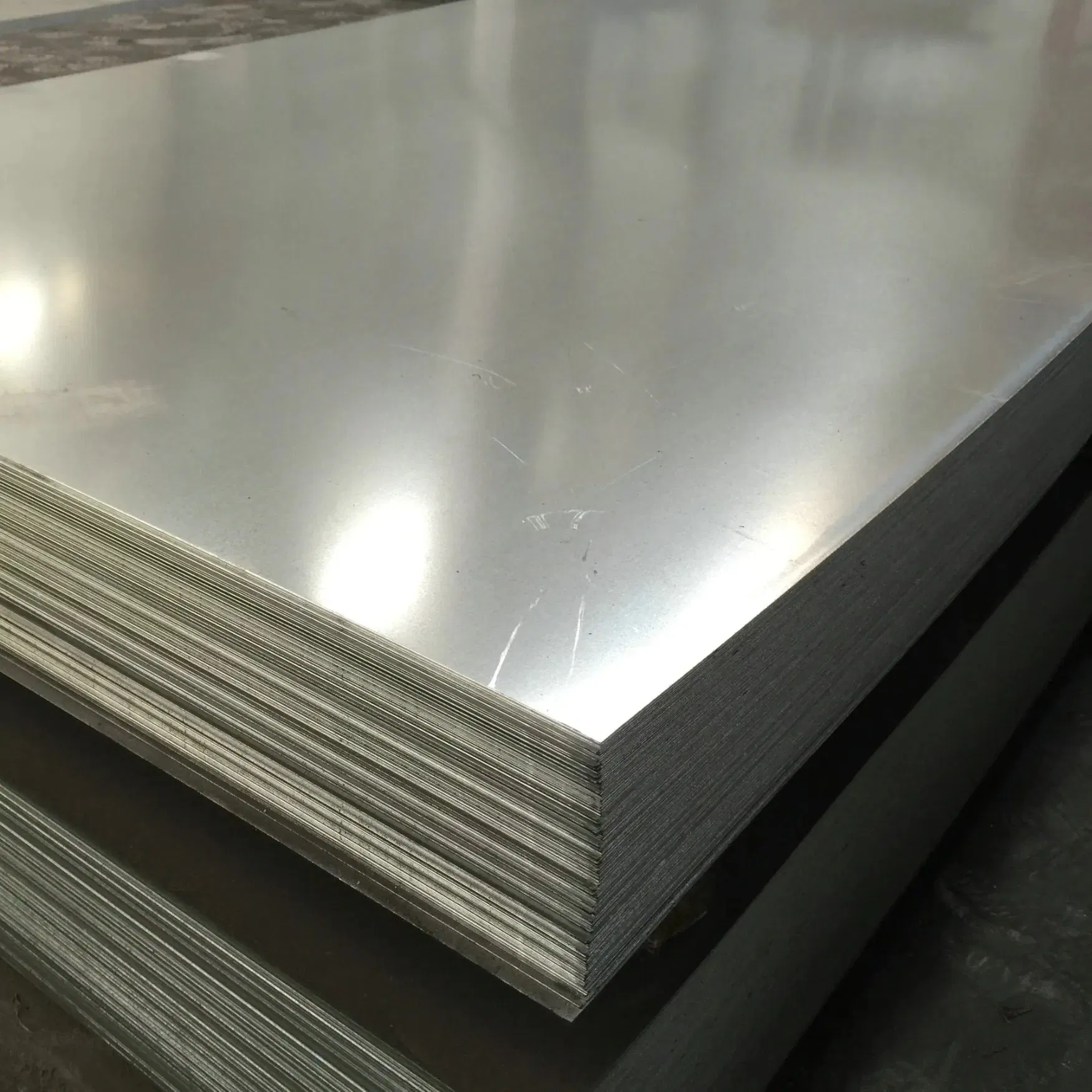 Hot Dipped Galvanized Steel Sheet Gi Plate Dx51d Z275 Regular Spangle Flat Sheet