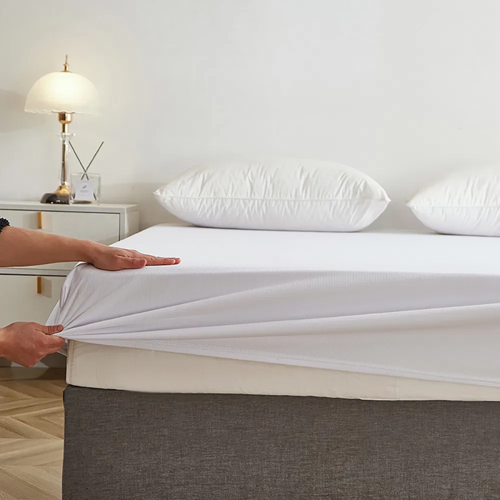 100% Bamboo Bed Sheets 2024 Queen King Like Mulberry Silk Organic Bamboo Sheets Bedding Set 300tc Flat Sheet