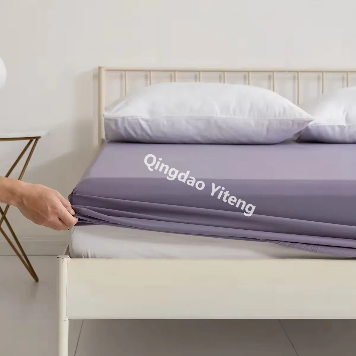 100% Bamboo Sheets Viscose Bamboo Lyocell Cooling Flat Sheet