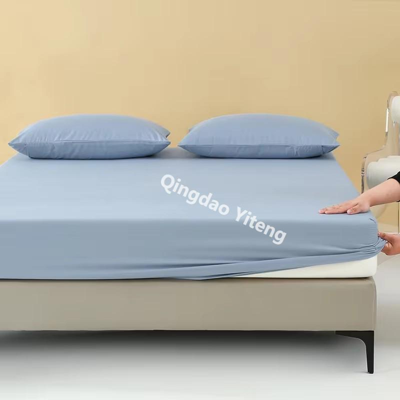 100% Bamboo Sheets Viscose Bamboo Lyocell Cooling Flat Sheet