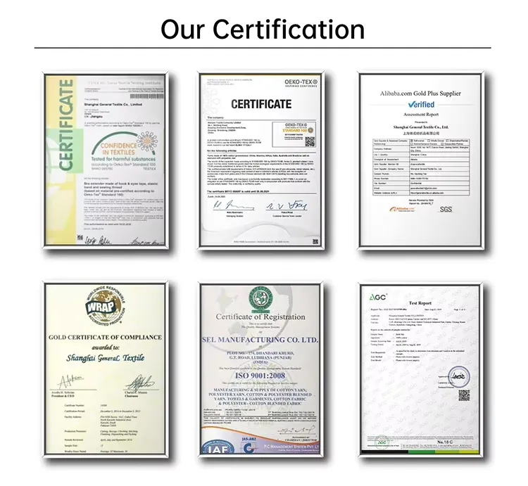 Certifications