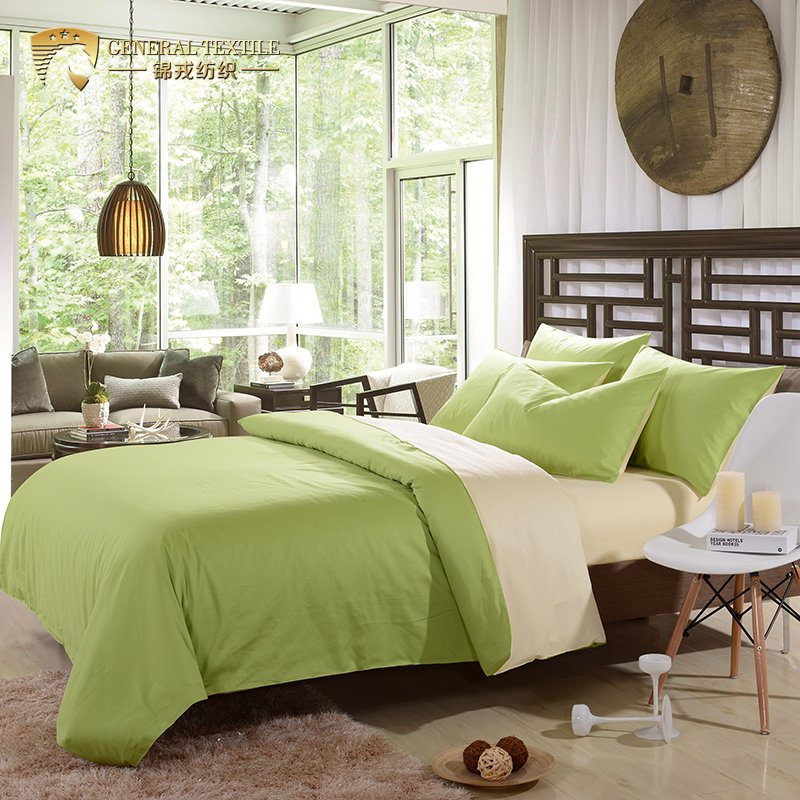 Hotel Collection Color Bedding Set 100% Cotton Bedding (JRD688)
