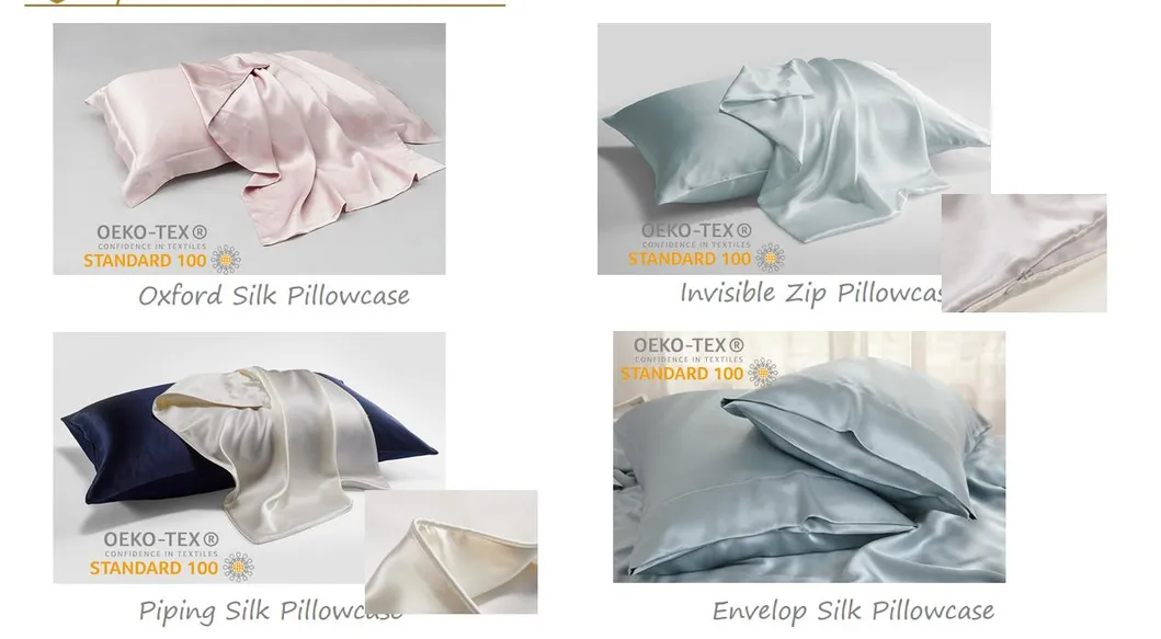Silk Pillowcase Styles