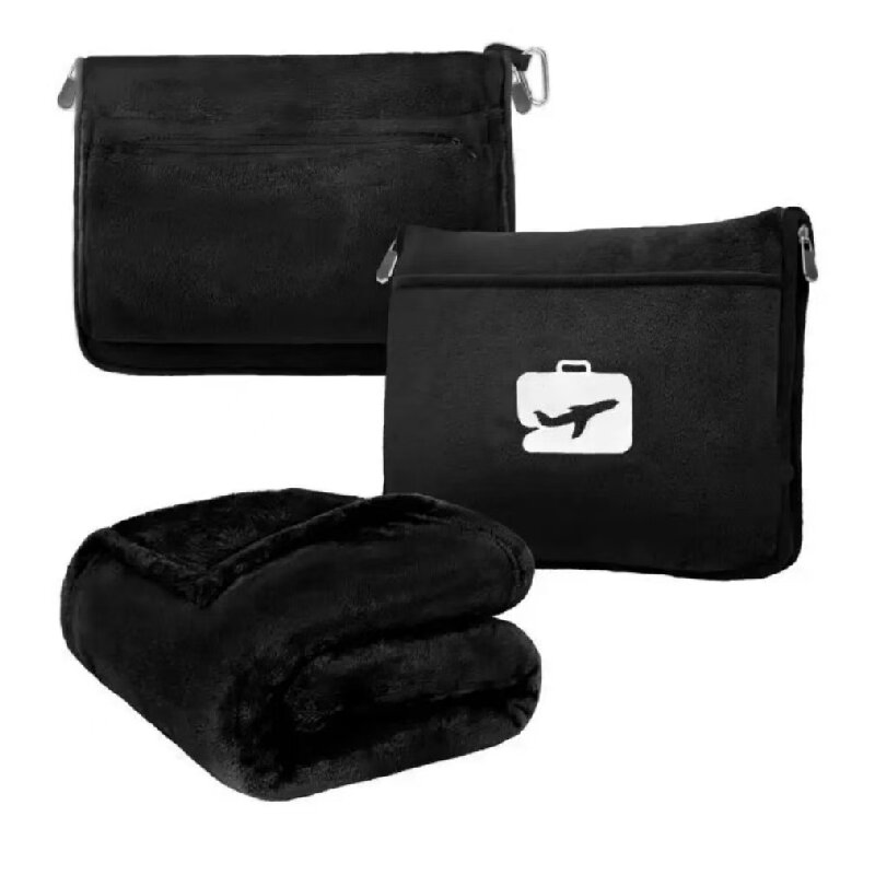 Polyester Travel Blanket of Coral Fleece Hometextile Wholesale Throw