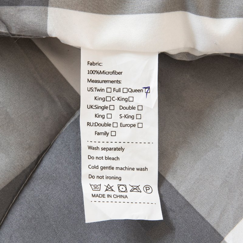 New Design Down Alternative Fiber Filled All Season Super King Size Comforter