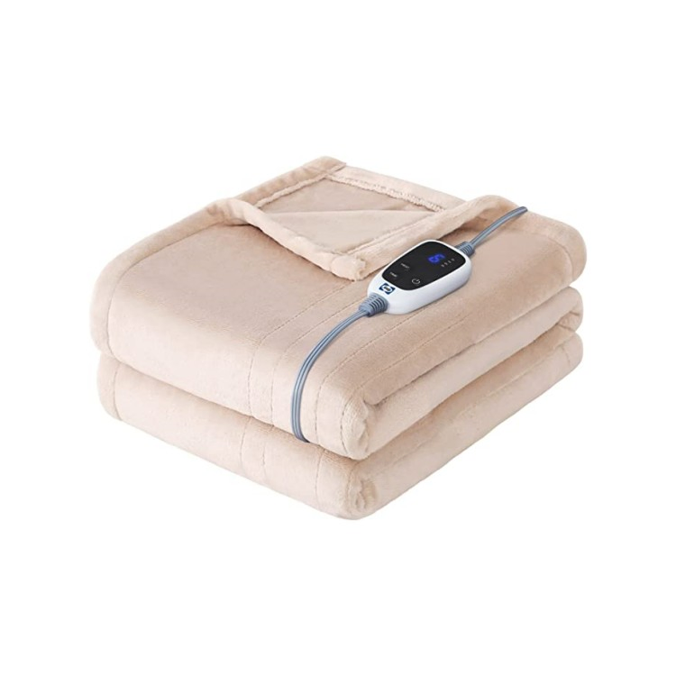 Wholesale Heating Throw Blanket Electric Blanket Washable Digital Display Electric Heated Blankets