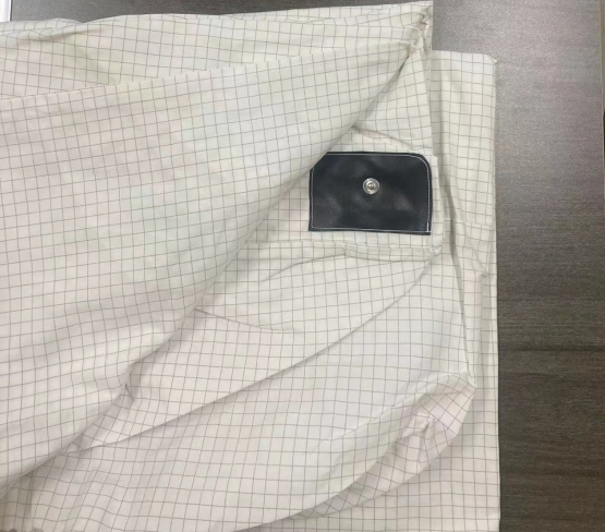 High Quality Earthing ESD 10% Silver Organic Cotton Healthy Fitted Sheet for All Size Bed, with a 4.5m Local Grounding Cable