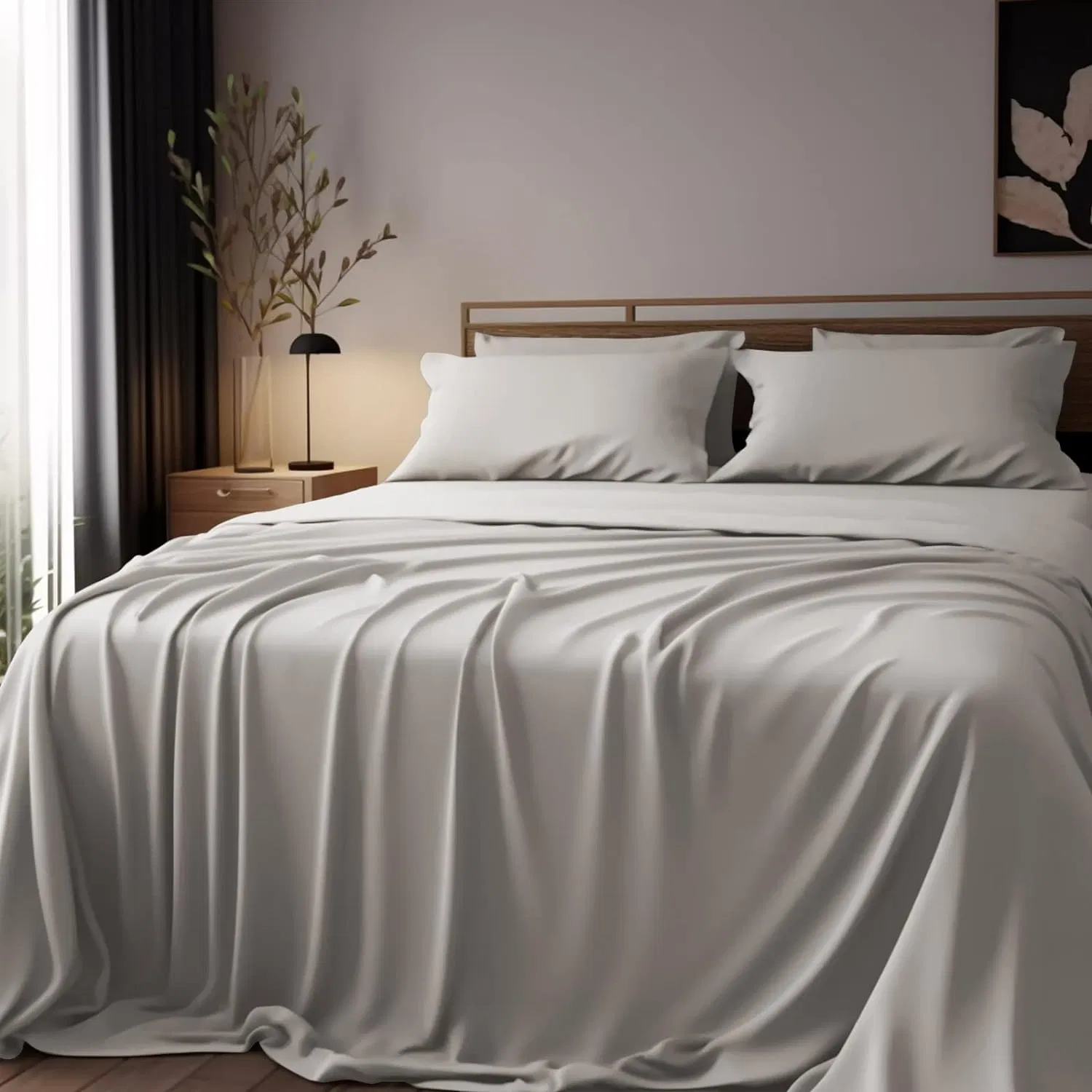 Luxurious Organic Bamboo Viscose Sheets for Ultimate Comfort