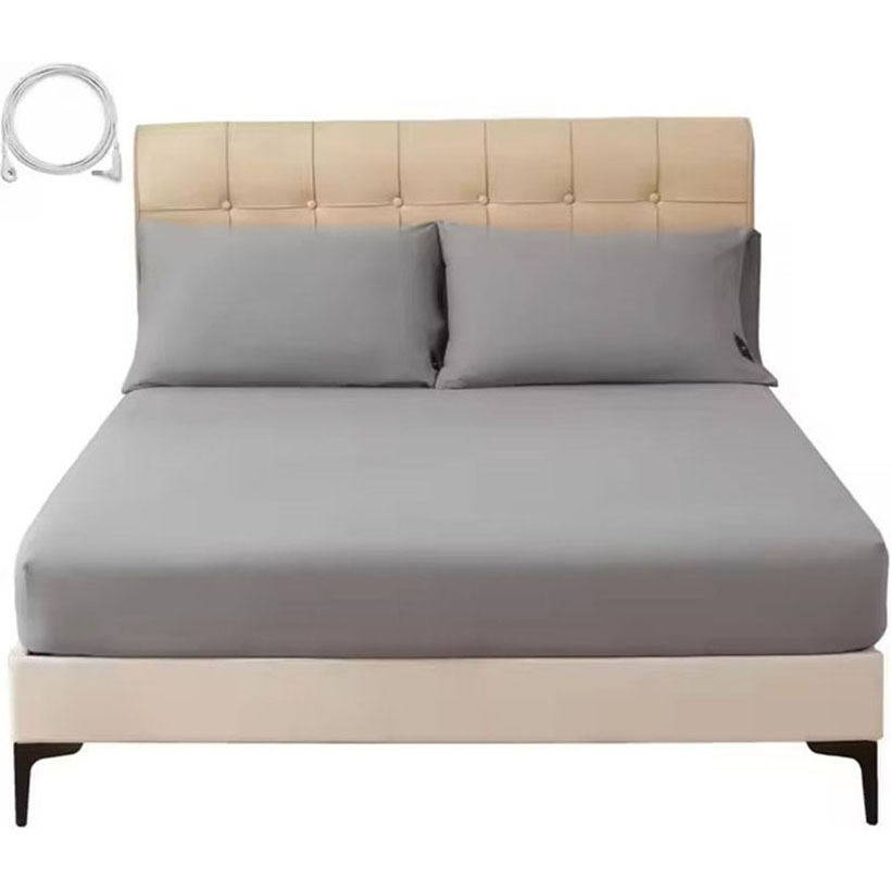 Organic Cotton Queen/King Size Grounding Sheets for Earthing Fitted 10% Silver