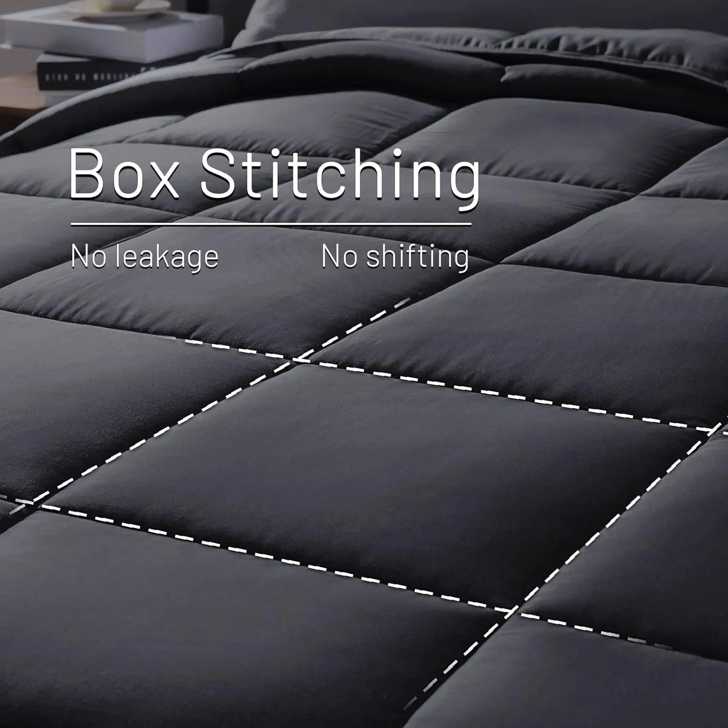 Microfiber Quilted Comforter Quilt, Duvet, China Made for Sensitive Skin