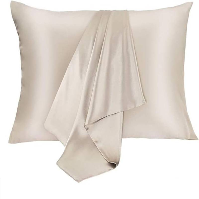 Envelop Solid Color Silk Pillowcase for Sleep