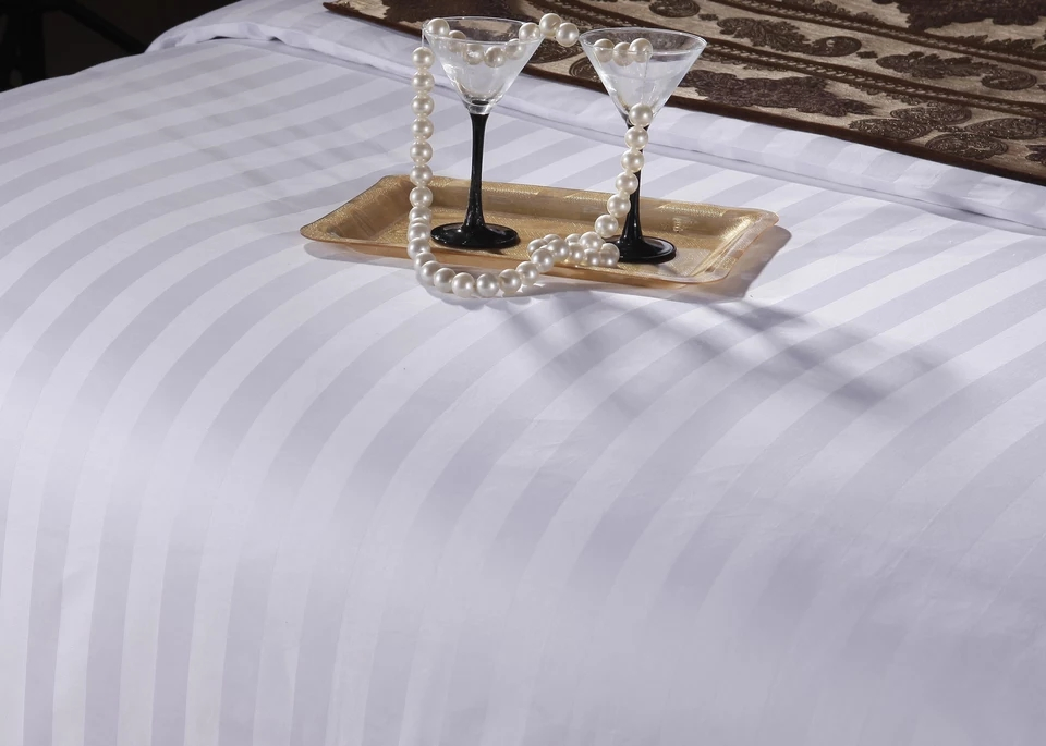 Hotel Collections Stripe Bedding 100% Cotton (JRC242)