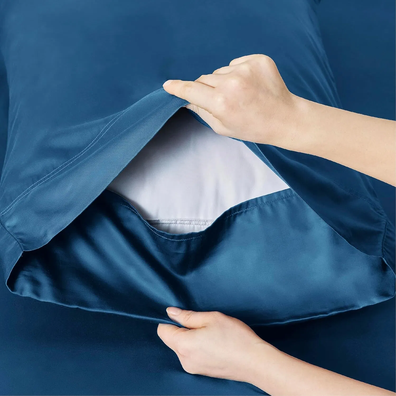 Luxury Bamboo Sheets - Cooling &amp; Breathable, Silky Soft