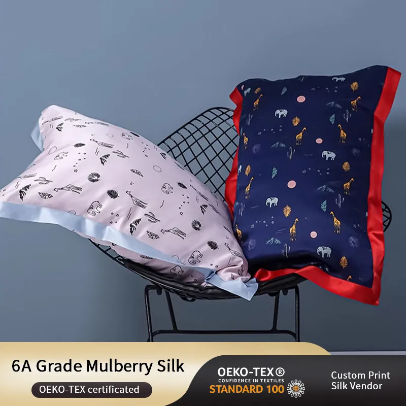 Silk Pillowcase Detail