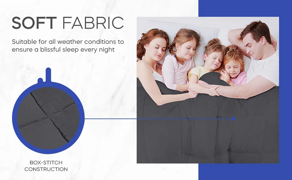 Luxurious All-Season King Size Down Alternative Duvet Insert