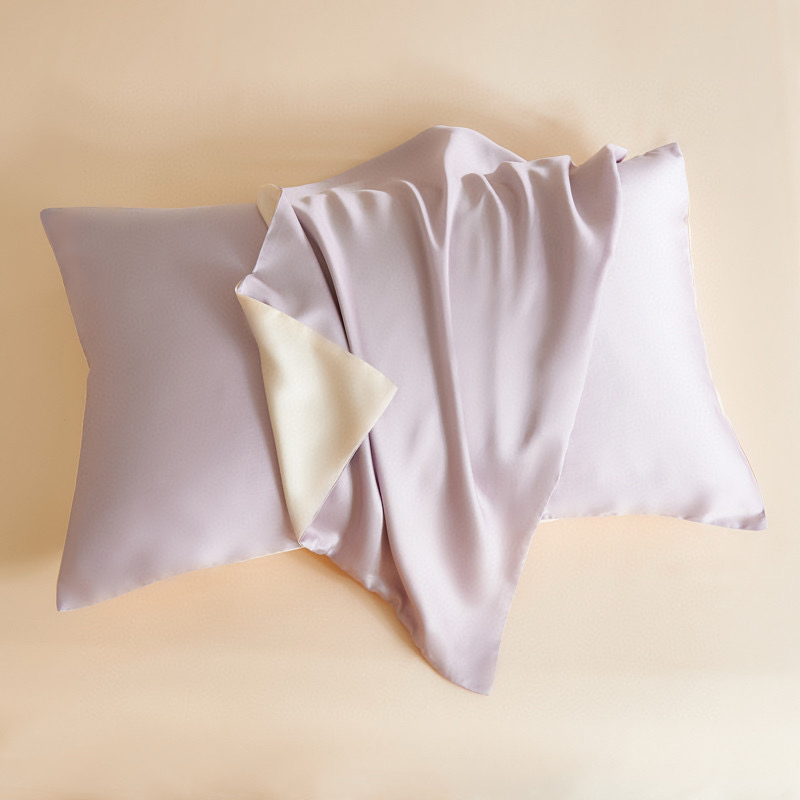 Hot Selling a-Class Lyocell Tencel Silky Pillow Case Ice Silk Cool Pillow Cover Solid Color Smoothy Bedding Envelop Pillowcase