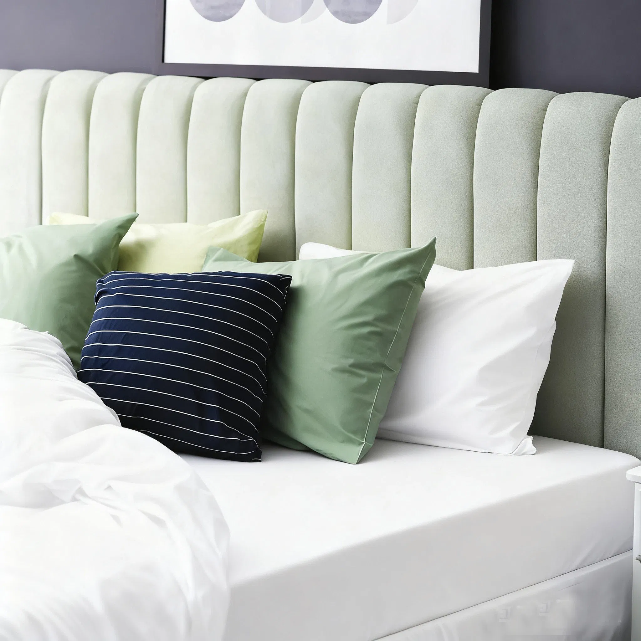 Custom Size Bed Cover Mattress Protective Cover Waterproof Fitted and Flat Sheet