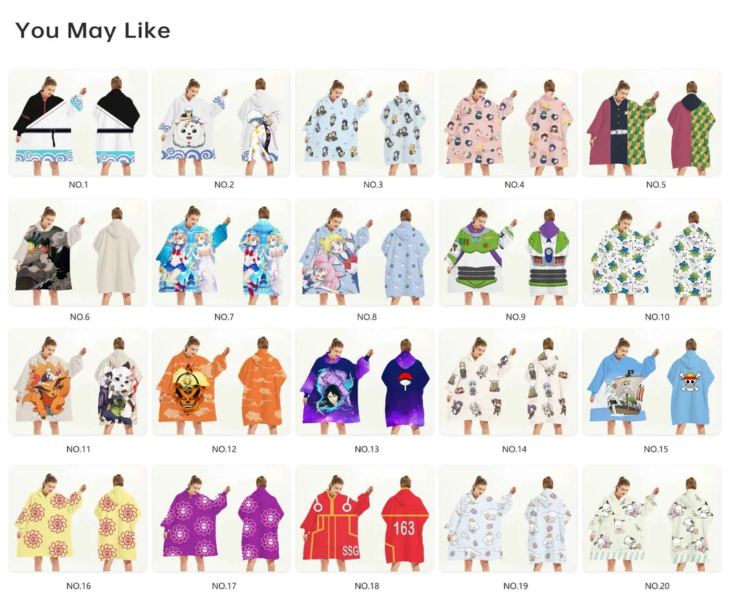 Oversized Adult Wearable Blanket