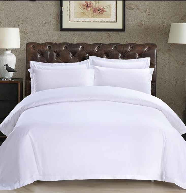 200t Home Collections Luxury Bedding Set 100% Cotton Hotel Bedding