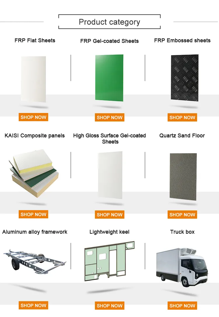 White Gfrp Flat Fibreglass Fiber Reinforced Plastic Smooth FRP Sheet in Roll