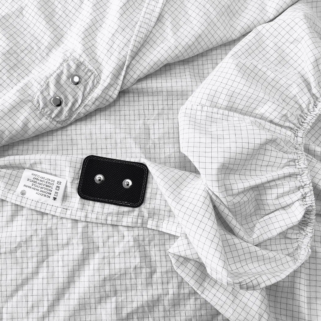 10% Silver Fiber Grounding Fitted Earthing Sheet for Healthier Sleep King Size